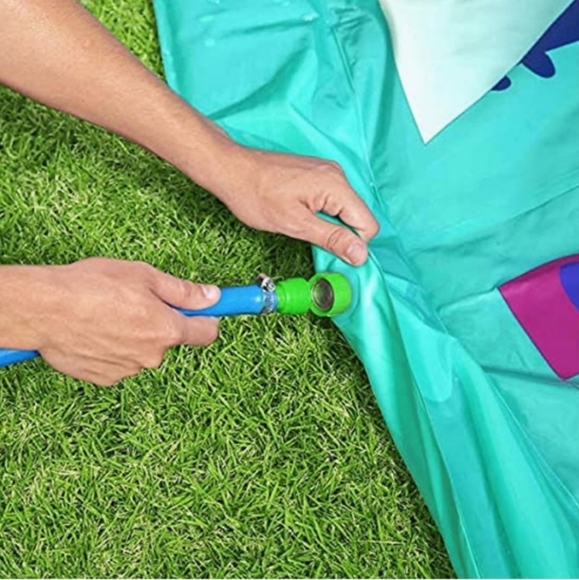 COPY - Kid's H20 GO Under Water Adventure  Sprinkler Pad 11ft round easy setup … - Picture 3 of 6